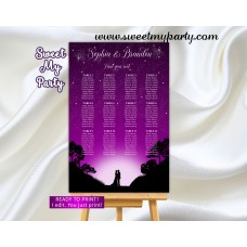 Under the stars Seating Charts,Under the stars Seating Plan,(96w)